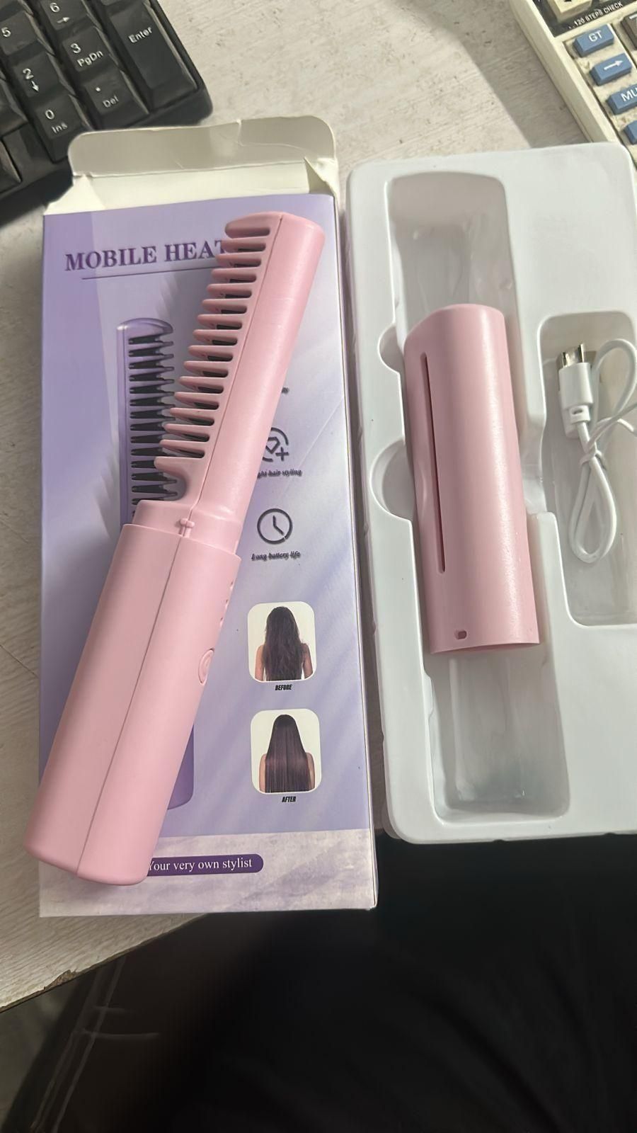 Meneflix Mini Cordless Hair Straightener