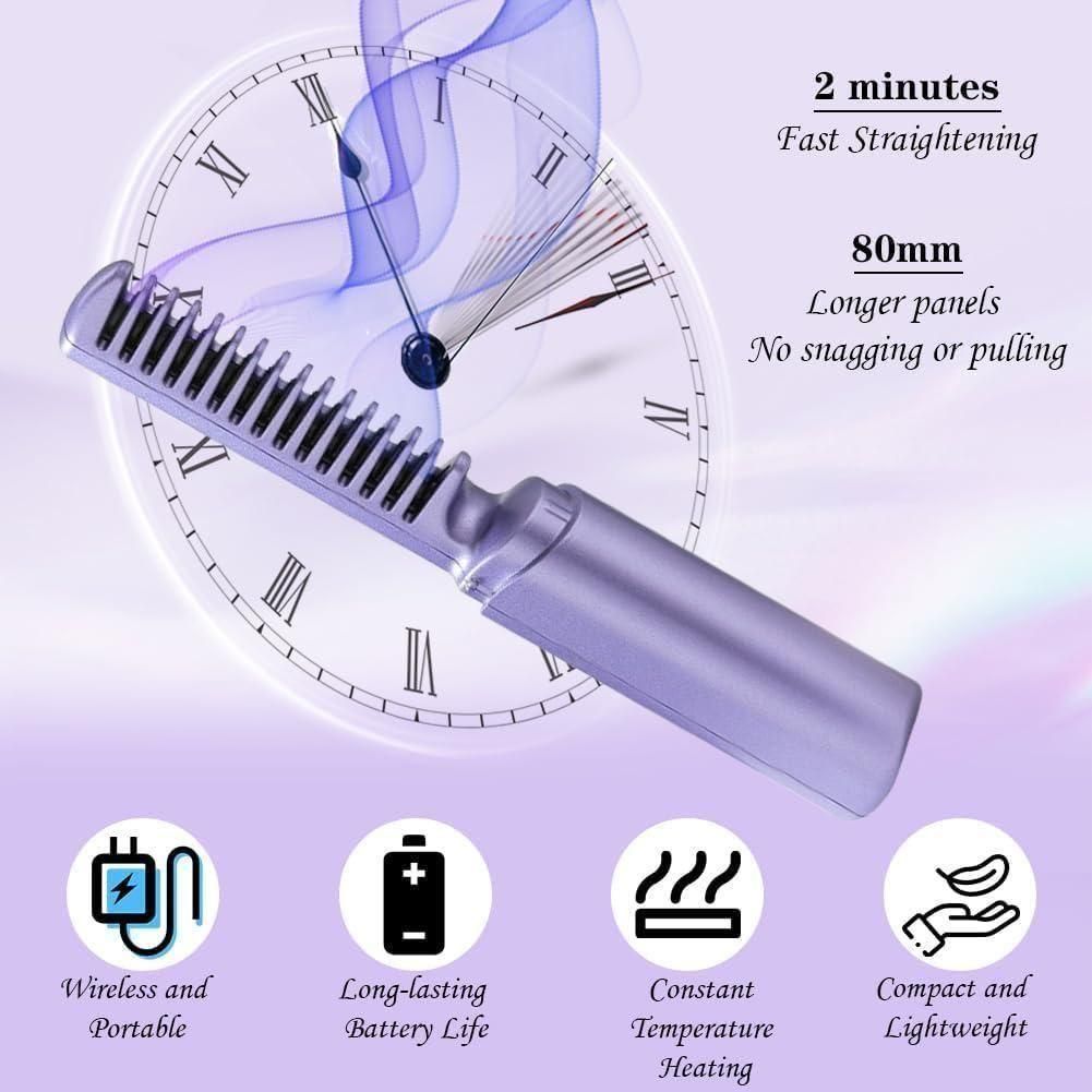 Meneflix Mini Cordless Hair Straightener