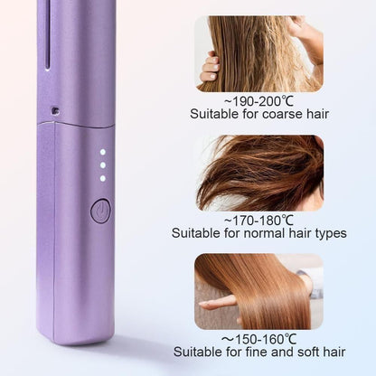Meneflix Mini Cordless Hair Straightener