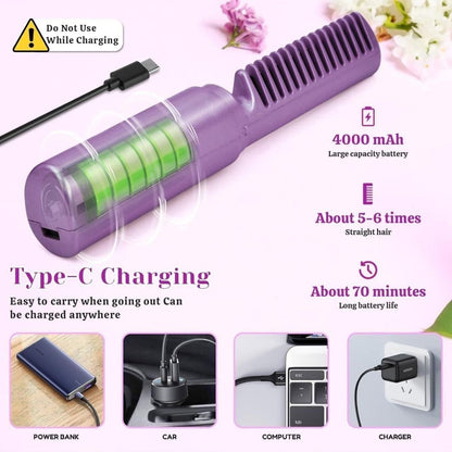 Meneflix Mini Cordless Hair Straightener